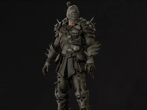 DarkKnight 3D Model