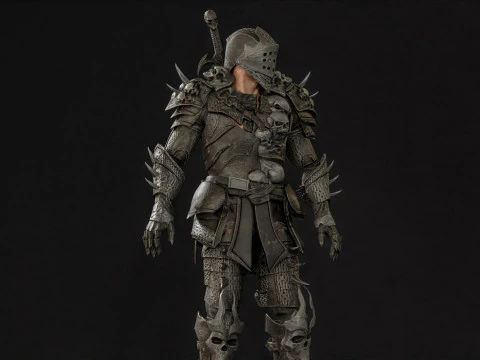 DarkKnight 3D Model