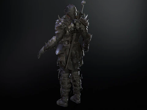 DarkKnight 3D Model