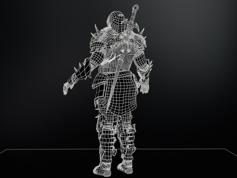 DarkKnight 3D Modell