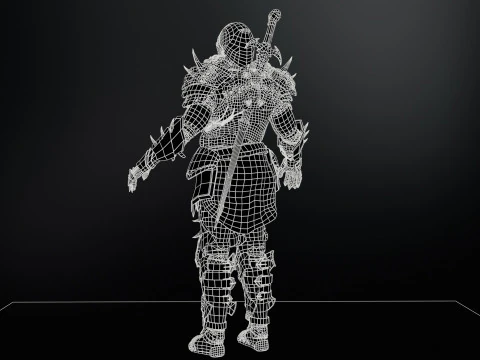 DarkKnight 3D Model
