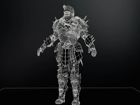 DarkKnight 3D Model