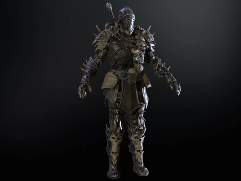 DarkKnight 3D Model