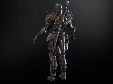 DarkKnight 3D Model