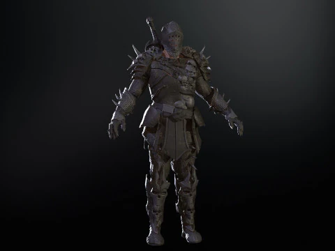 DarkKnight 3D Model