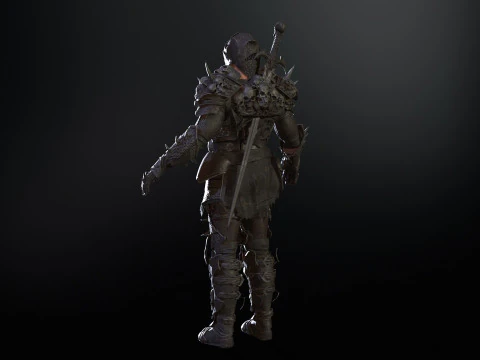 DarkKnight 3D Model