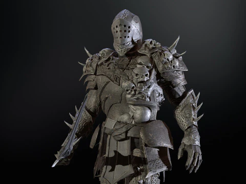 DarkKnight 3D Model