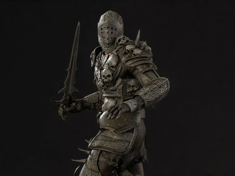 DarkKnight 3D Model