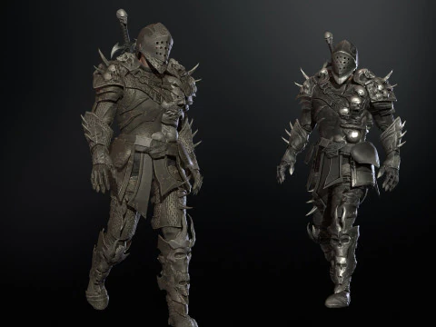 DarkKnight 3D Model