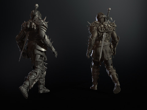 DarkKnight 3D Modell