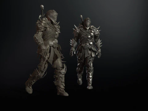 DarkKnight 3D Model