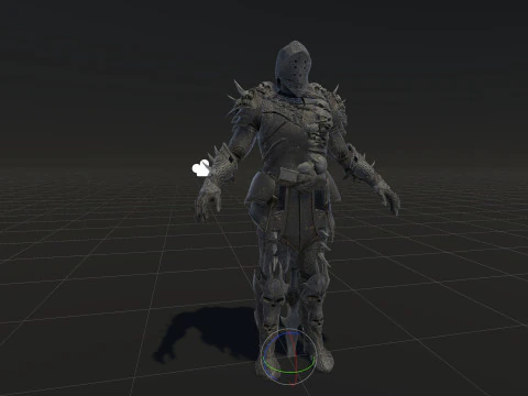 DarkKnight 3D Model