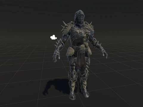 DarkKnight 3D Model