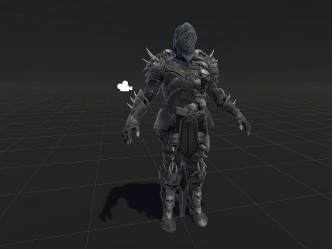 DarkKnight 3D Model