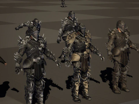DarkKnight 3D Model