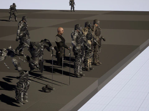 DarkKnight 3D Model