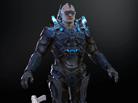 CyberCop 3D Model