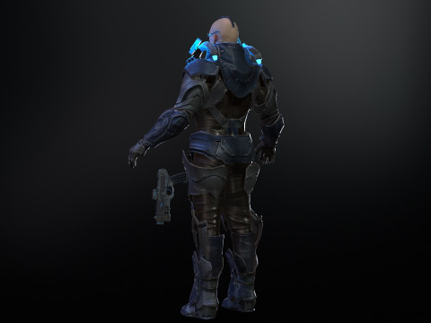 CyberCop Model 3D