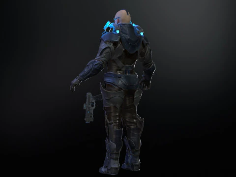 CyberCop 3D Model