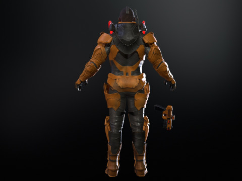 CyberCop Model 3D