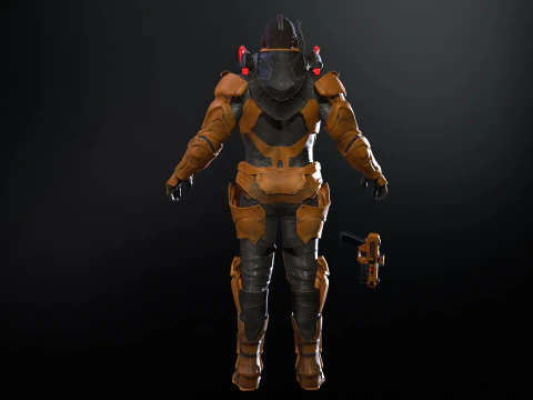 CyberCop 3D Model