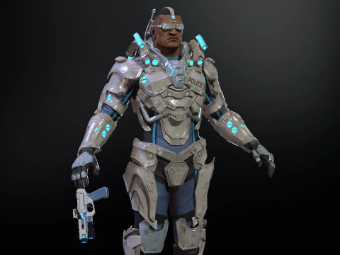 CyberCop 3D Model