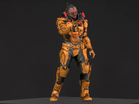 CyberCop 3D Model