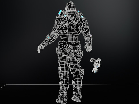 CyberCop Model 3D