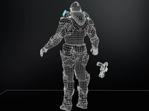 CyberCop 3D Model