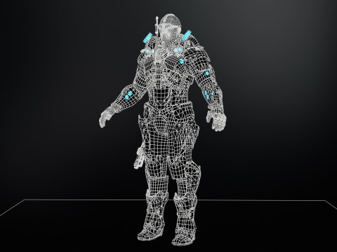 CyberCop Model 3D