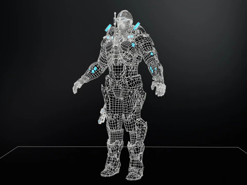 CyberCop 3D Model