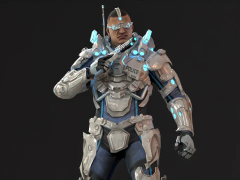 CyberCop 3D Model
