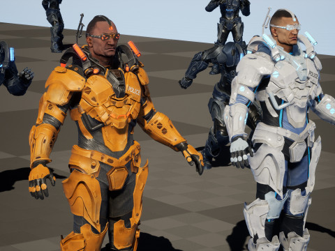 CyberCop Model 3D