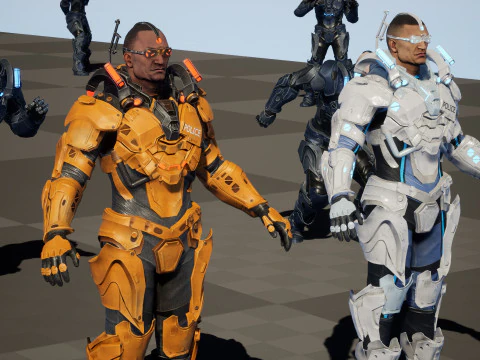 CyberCop 3D Model