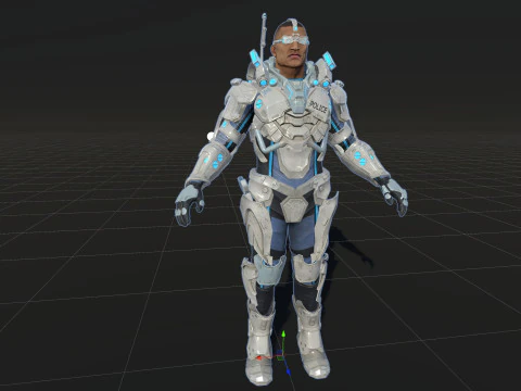 CyberCop 3D Model