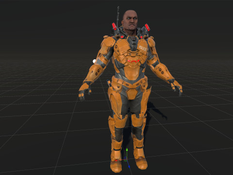 CyberCop Model 3D