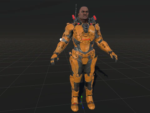 CyberCop 3D Model