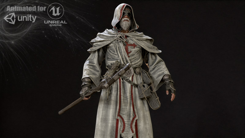 OldMage Modelo 3D .c4d .max .obj .3ds .fbx .stl .blend 