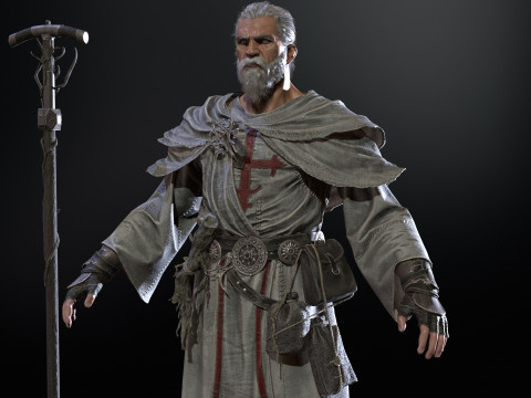OldMage Modelo 3D