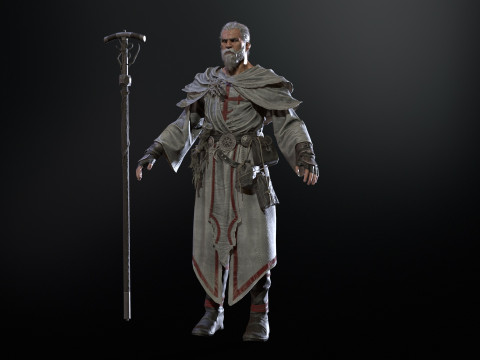 OldMage Modelo 3D