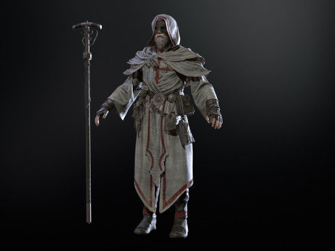 OldMage Modelo 3D