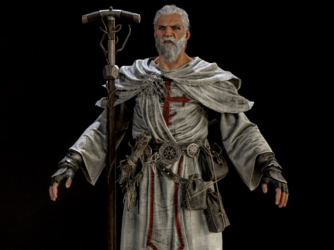 OldMage Modelo 3D