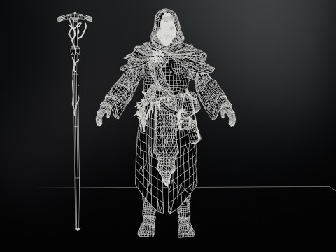 OldMage Modelo 3D