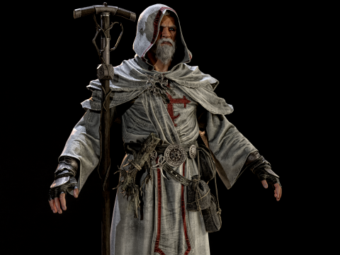 OldMage Modelo 3D