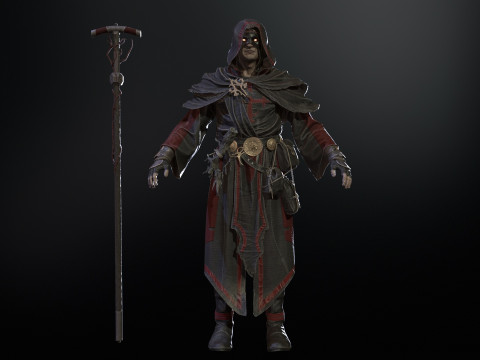 OldMage Modelo 3D