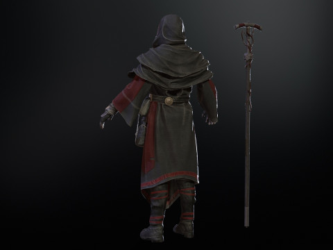 OldMage Modelo 3D
