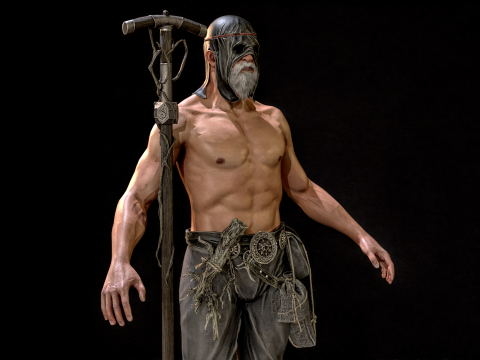 OldMage Modelo 3D