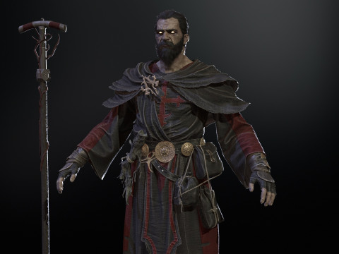 OldMage Modelo 3D