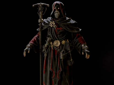 OldMage Modelo 3D