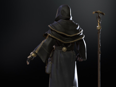 OldMage Modelo 3D